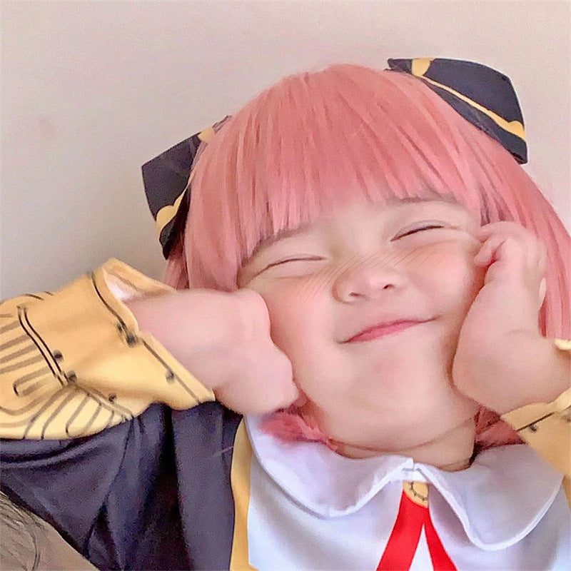 Children's Wig Female Wig Sheath